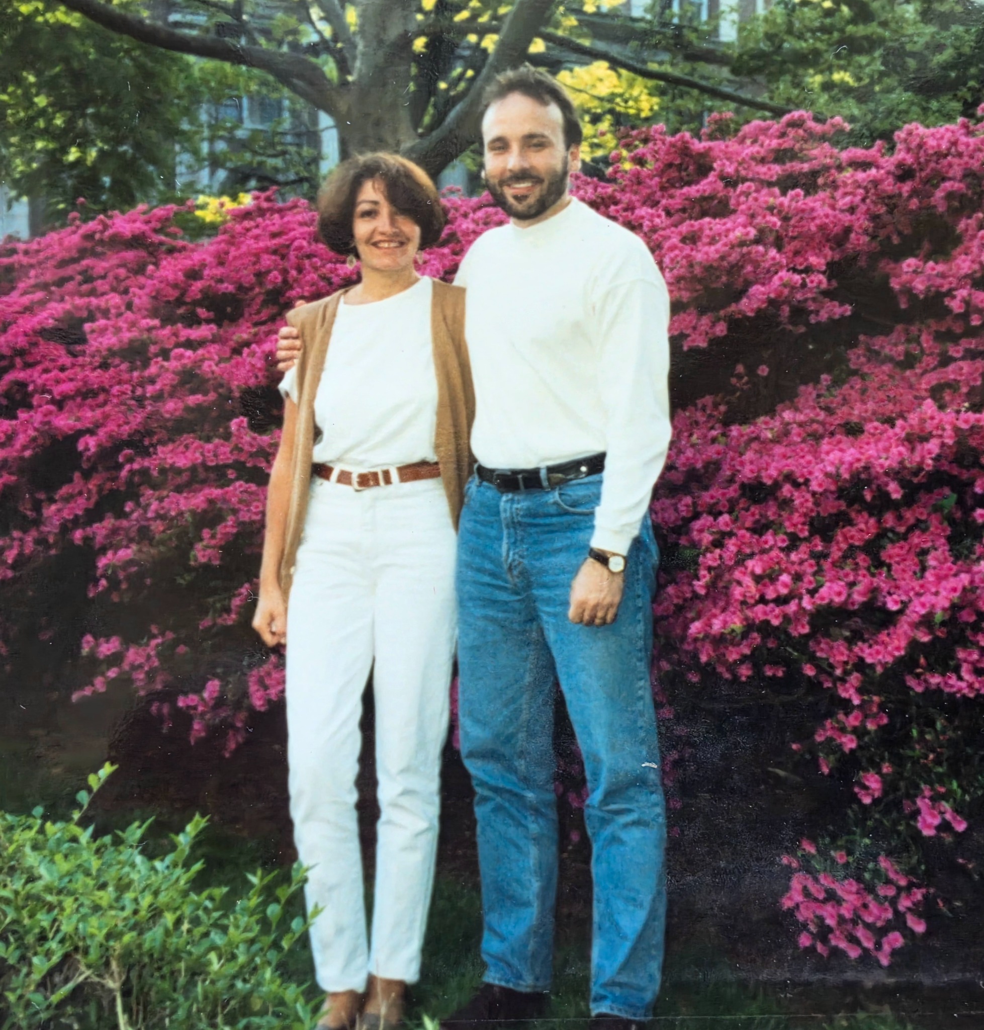 Aixa and Thomas together in their early years
